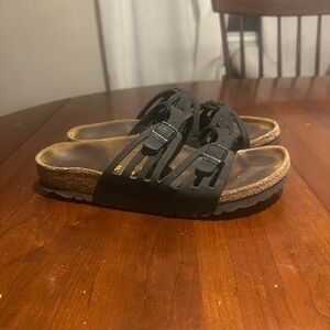 Birkenstock black sandals